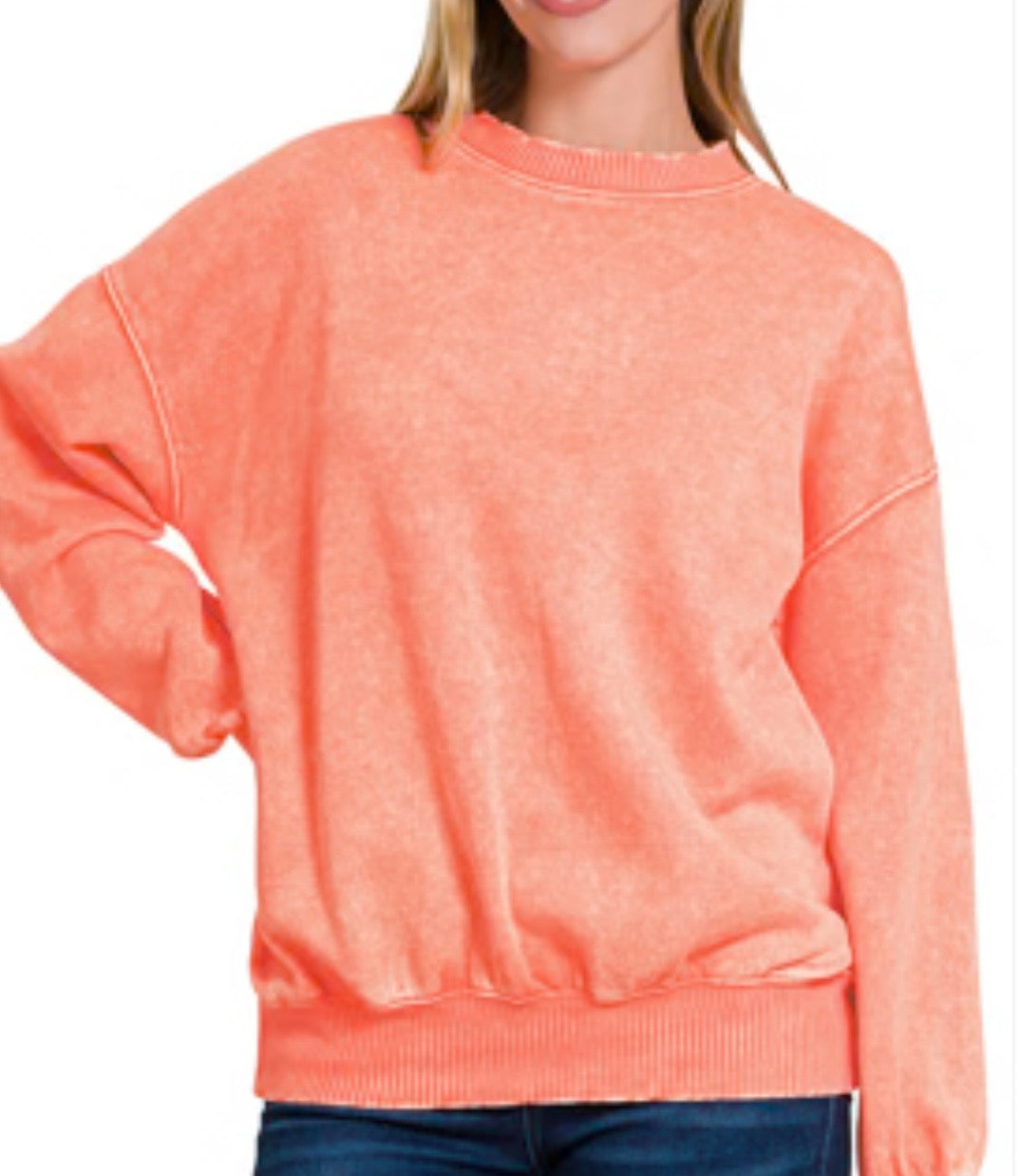 Mineral Wash Comfy Sweatshirt
