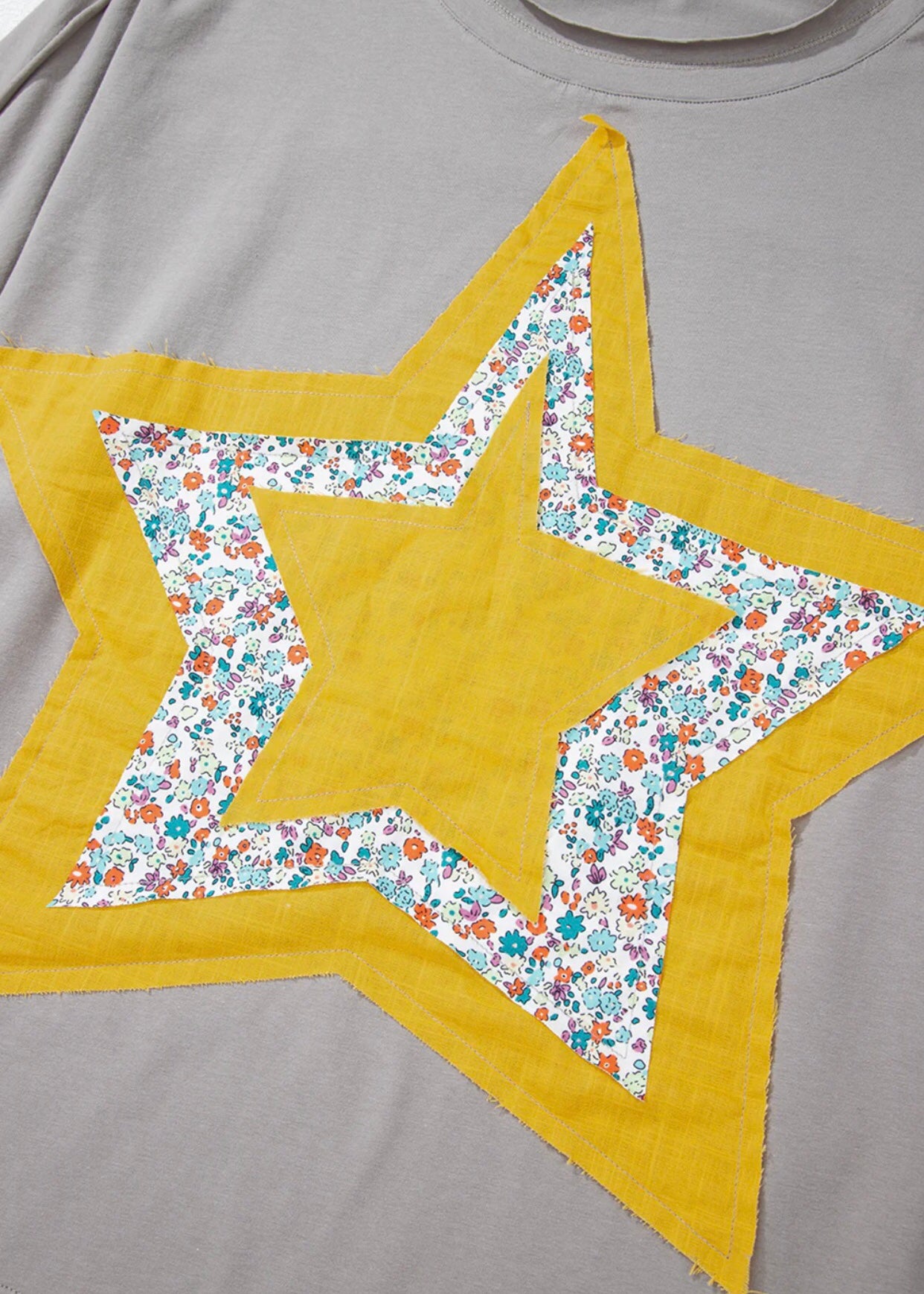 Stars Shine Bright Patchwork Top