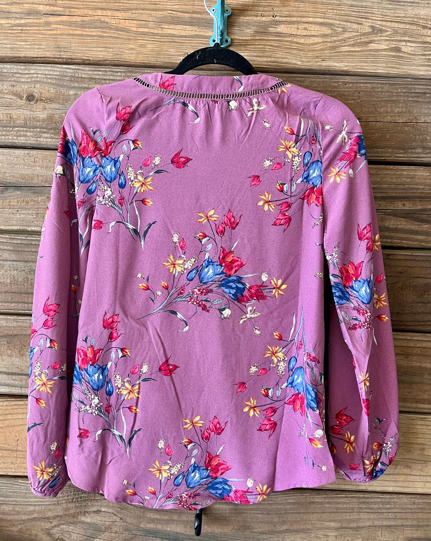 Floral Criss Cross Top
