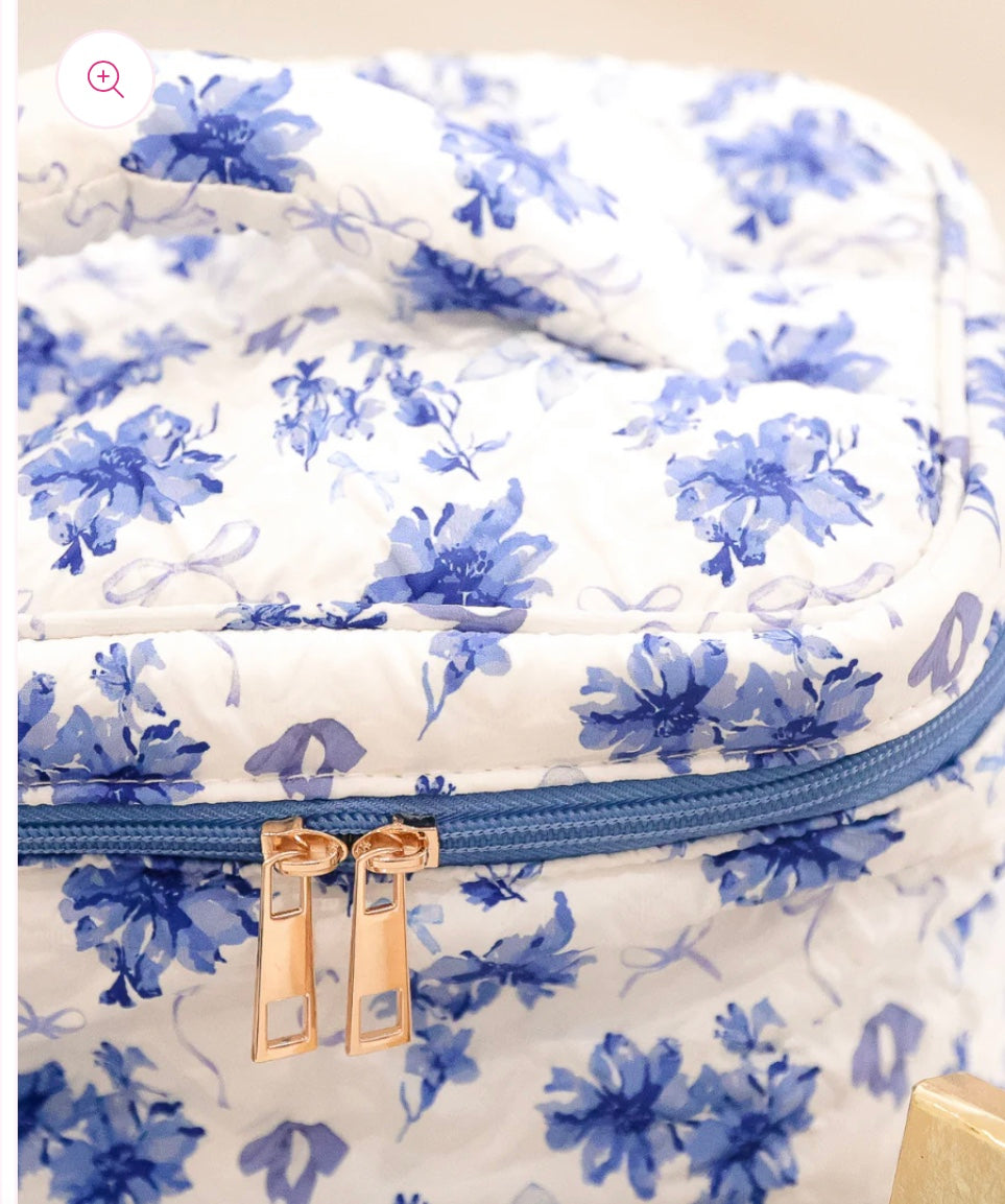 Blue Ivy Travel Cosmetic Bag