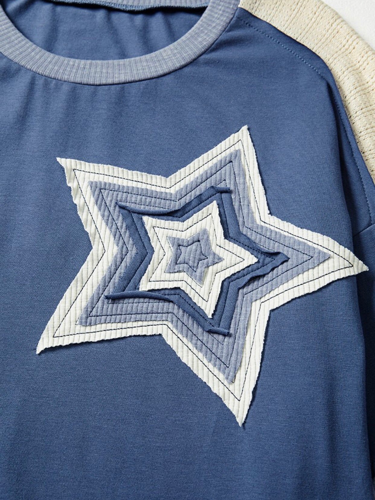Oh My Stars Patchwork Top