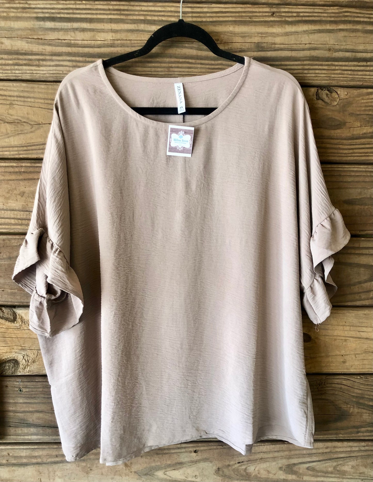 Airflow Top with Ruffle Detail