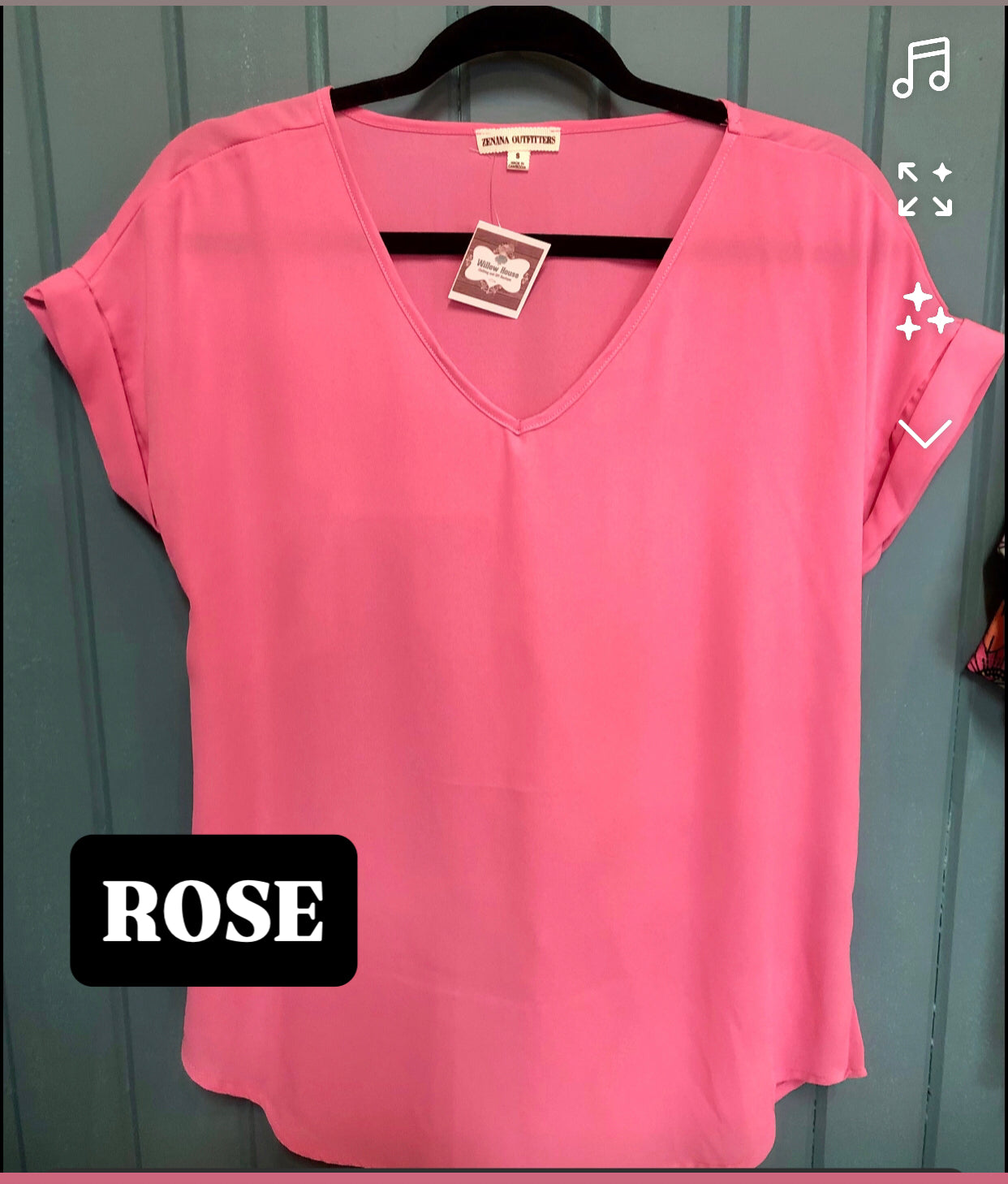 Airflow V Neck Top