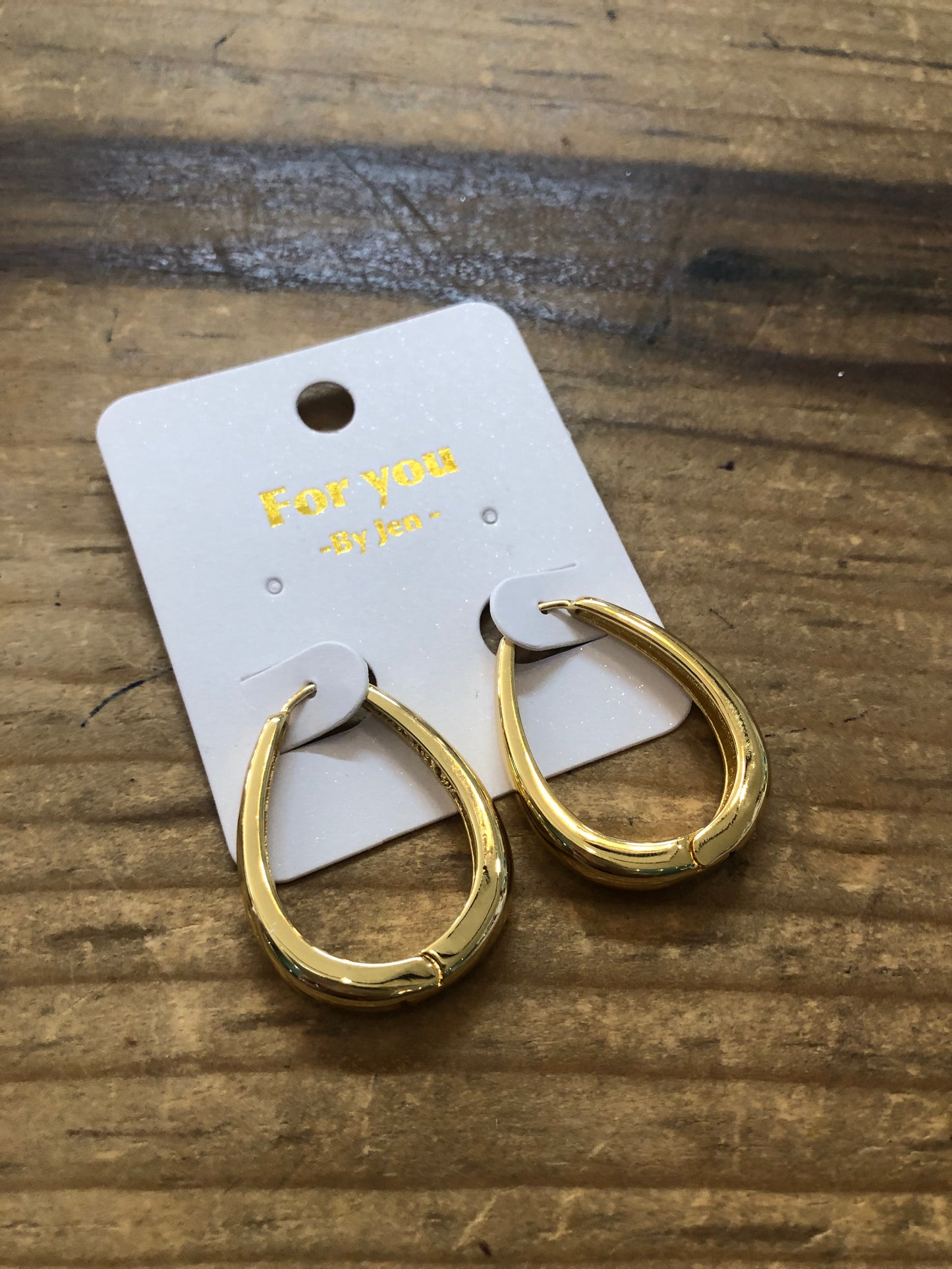 Gold Hoop Earrings