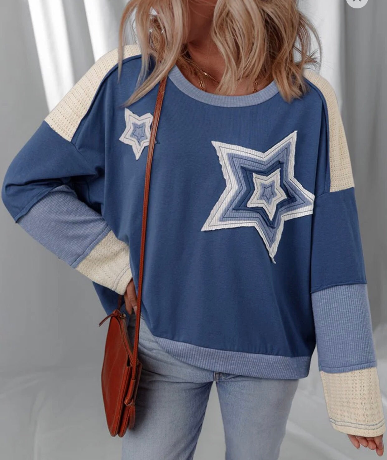Oh My Stars Patchwork Top