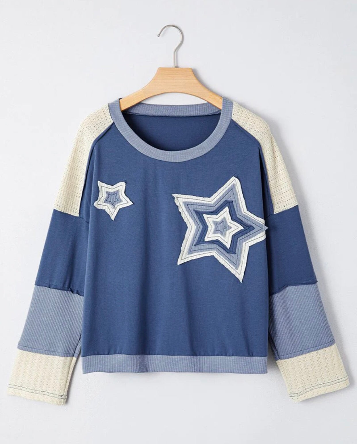 Oh My Stars Patchwork Top