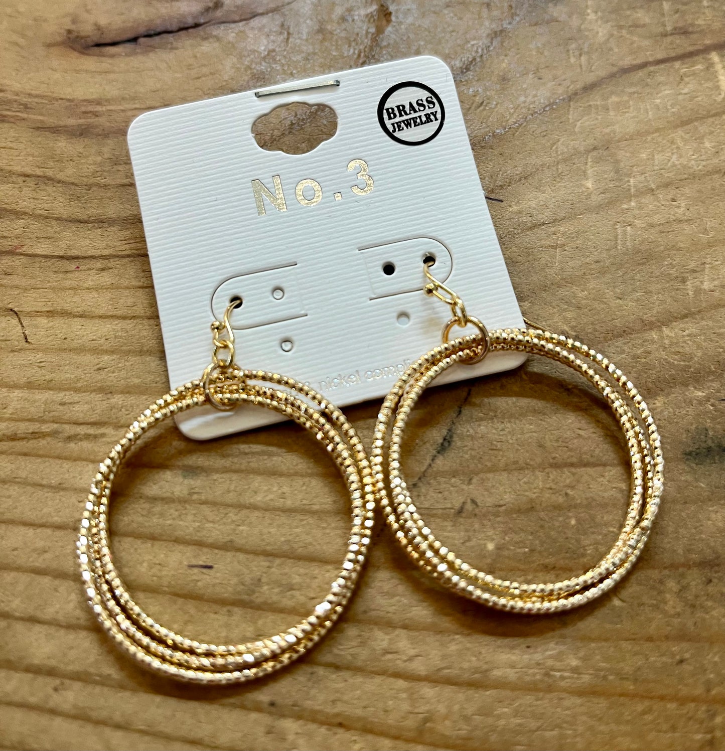 Gold Hoop Earrings