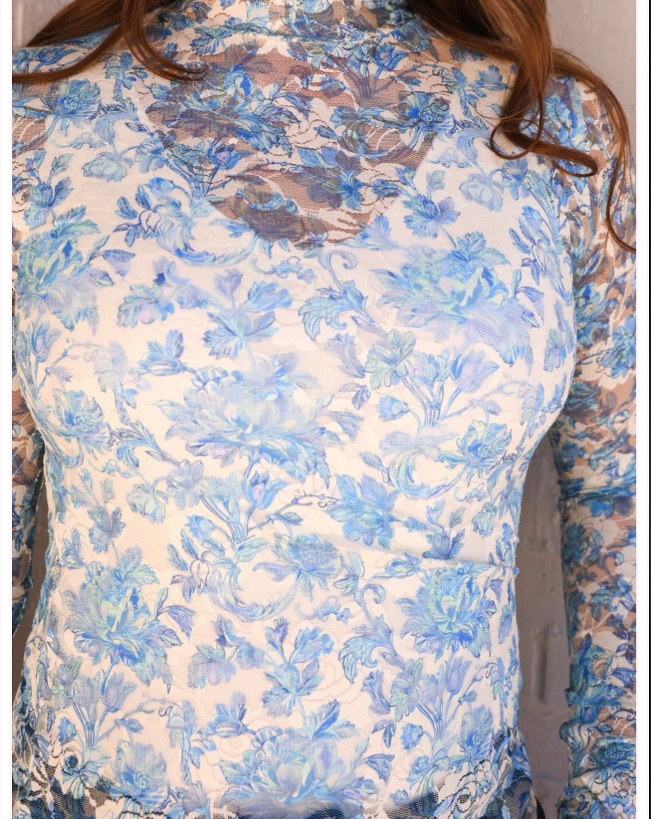 Lace Mesh Top