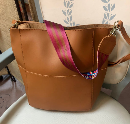 Hand Bag with Guitar Strap