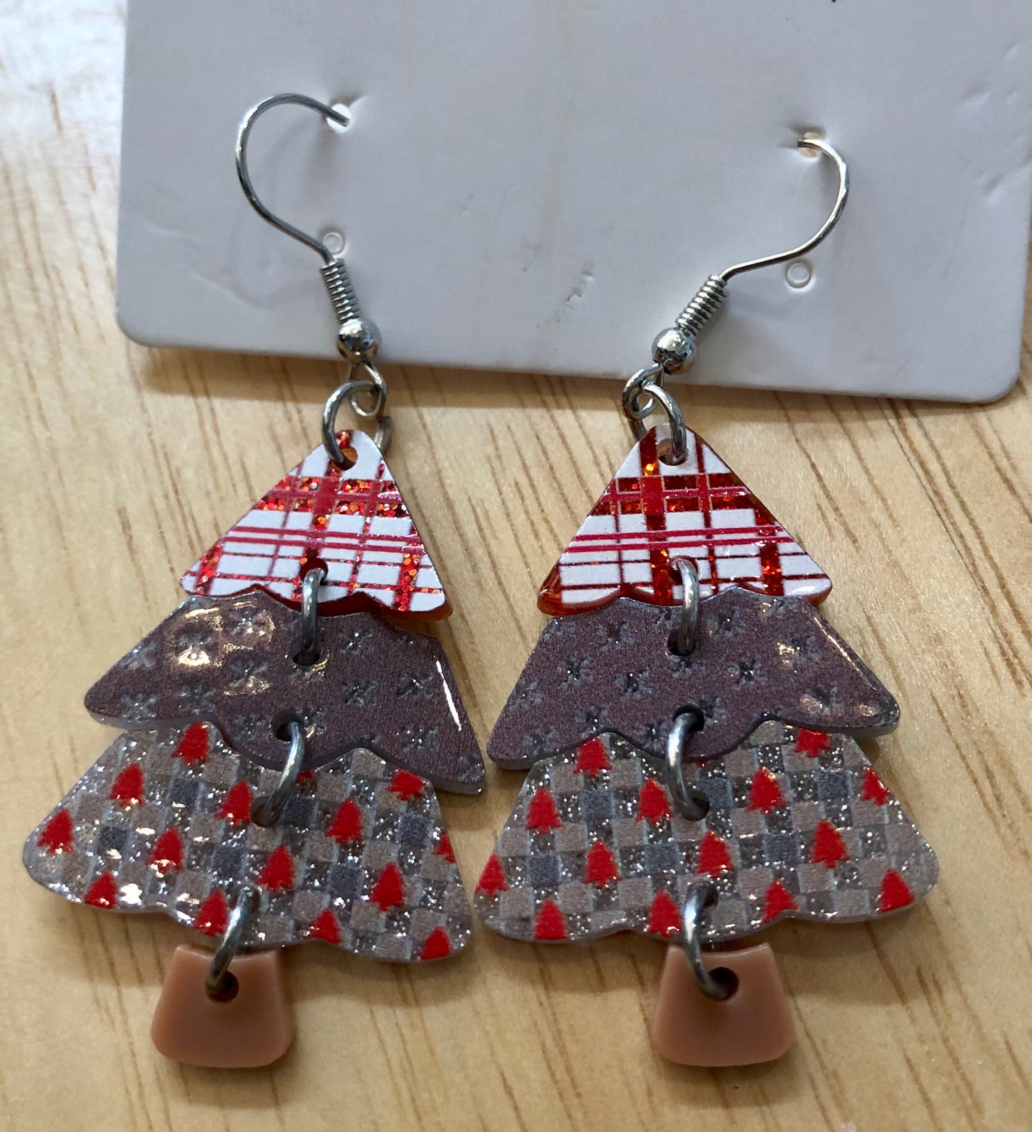 Jolly Christmas Tree Earrings