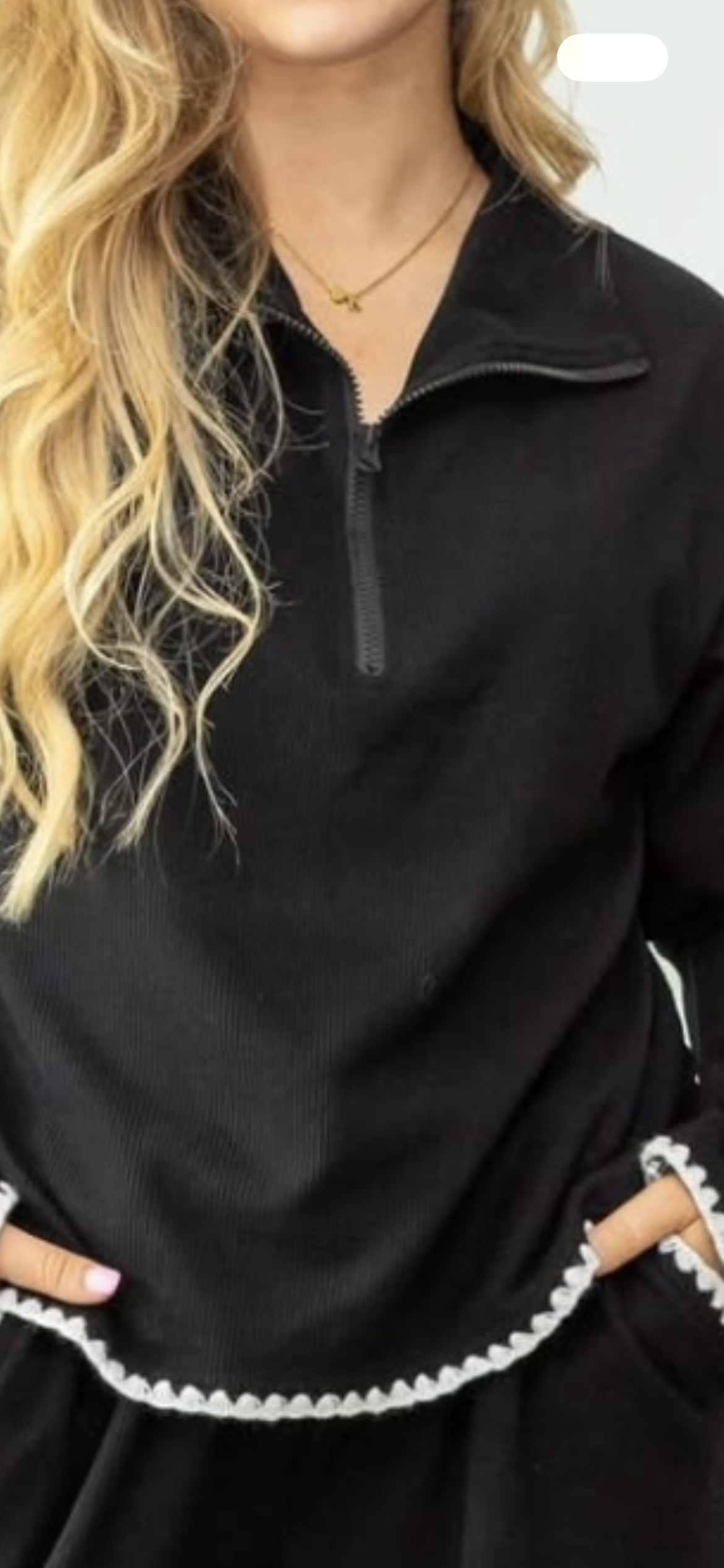 Crochet Edge 2 Pc Set