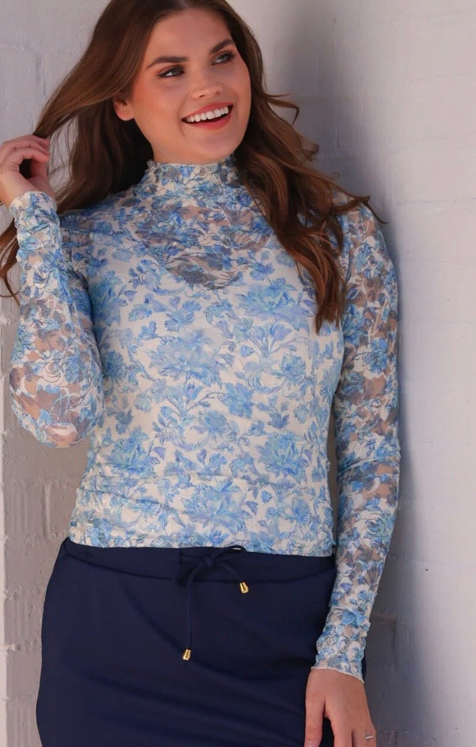Lace Mesh Top