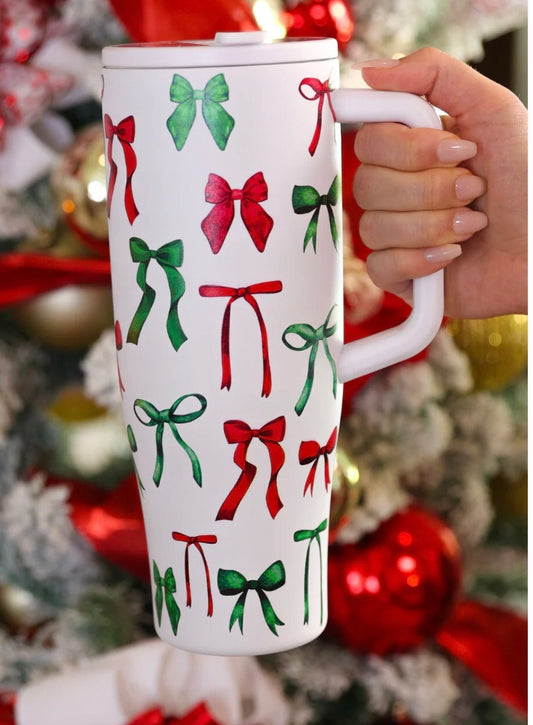 Festive Bow Tumbler