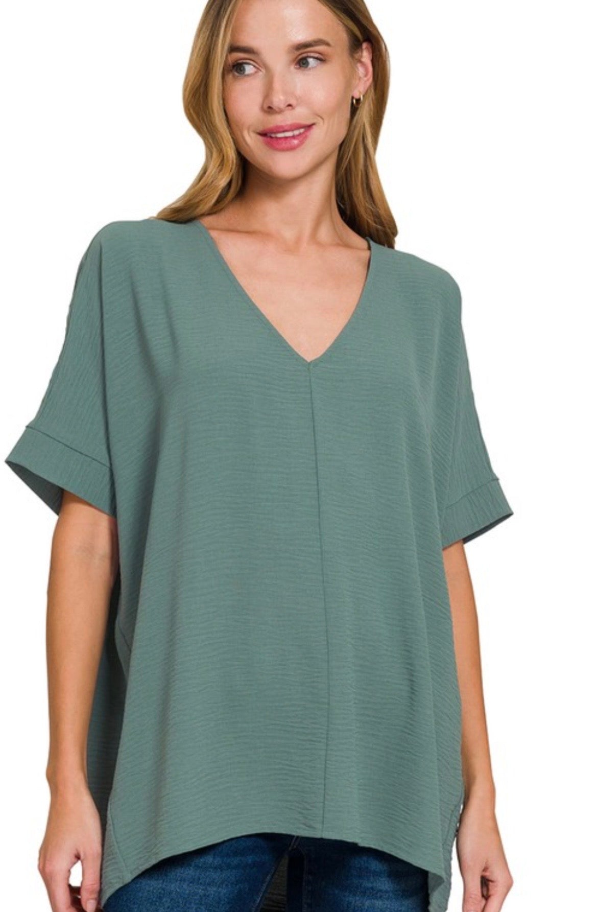 Airflow V Neck Top