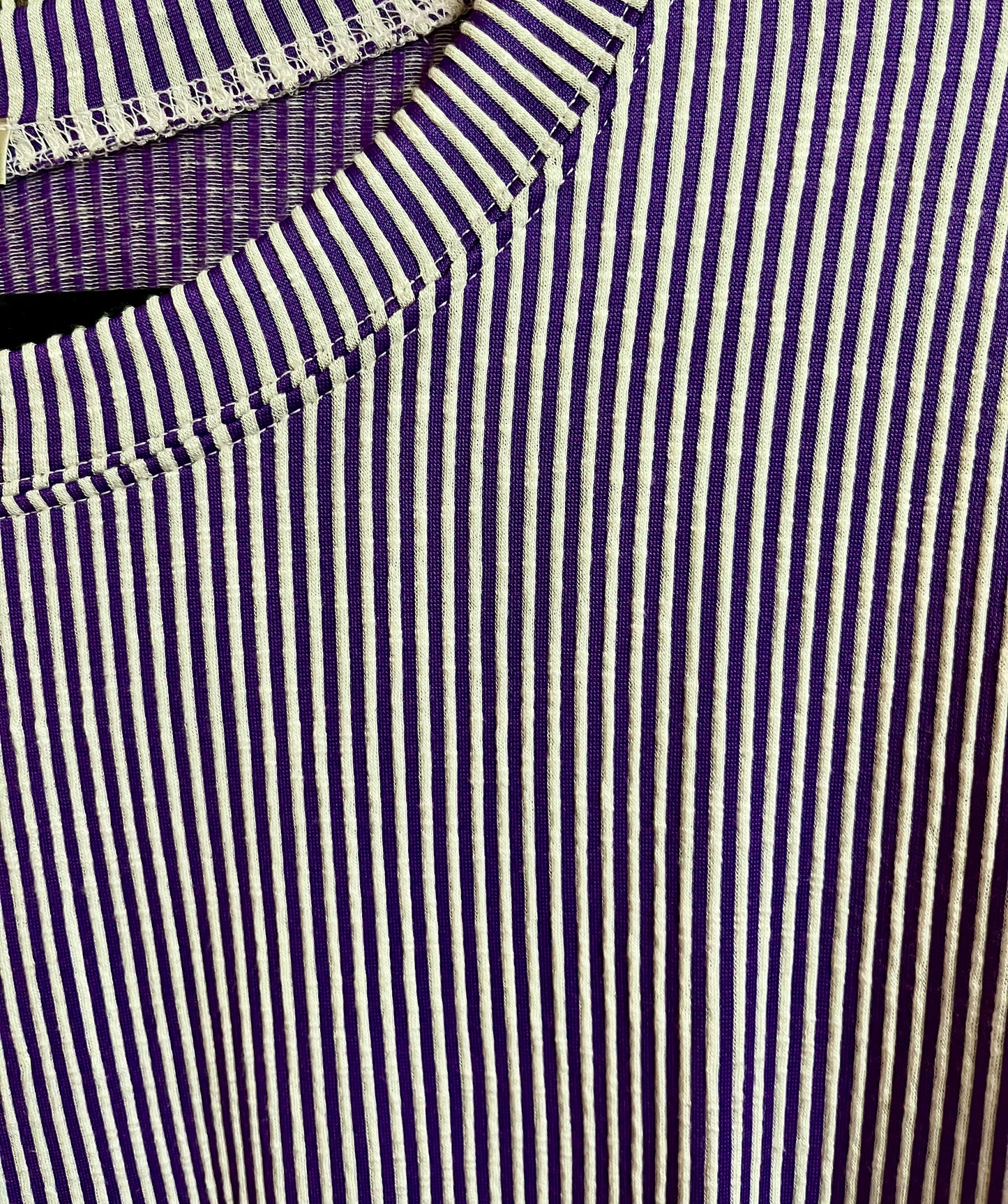 Ribbed Crew Neck Top