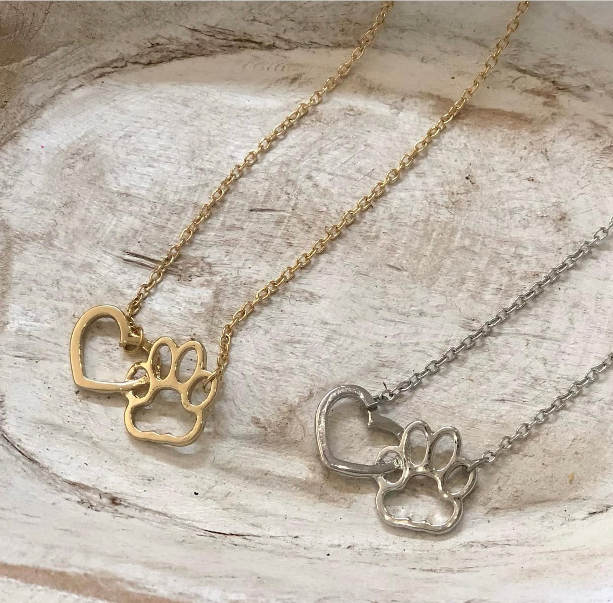 Paw & Heart Necklace