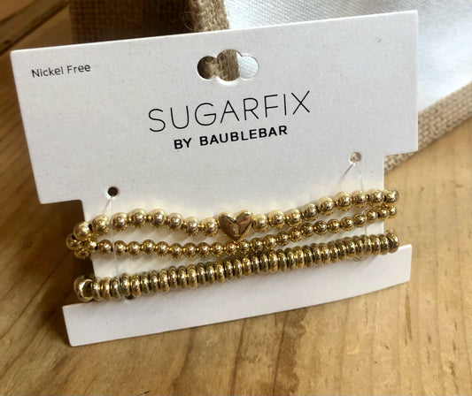 Gold Beaded Bracelets