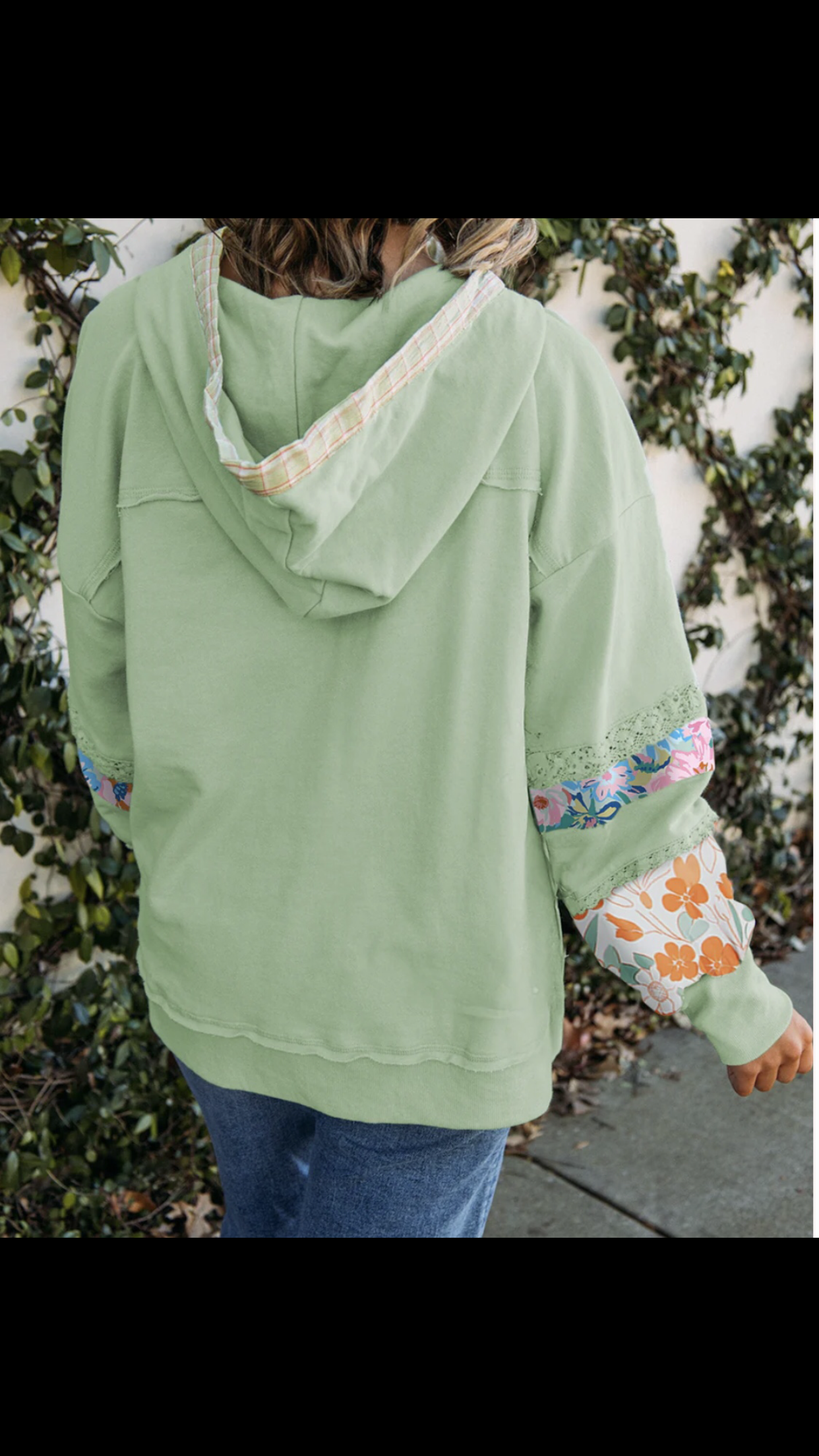 Lime & Lace Hoodie